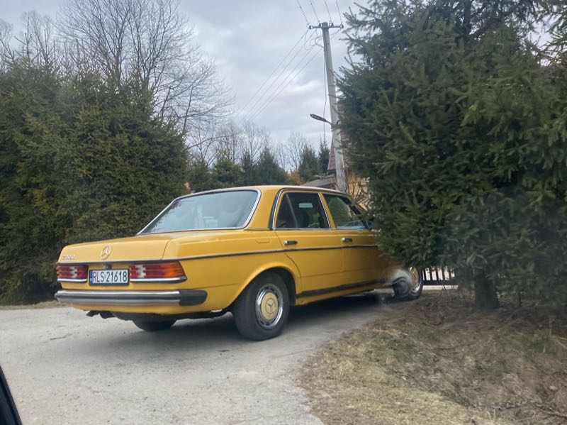 Mercedes-Benz 300D spotted in Myczkowce