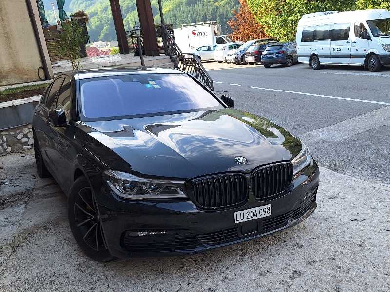BMW 7 Series spotted in Nikšić