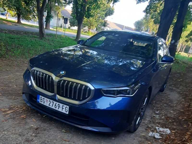 BMW 5 Series spotted in Pančevo