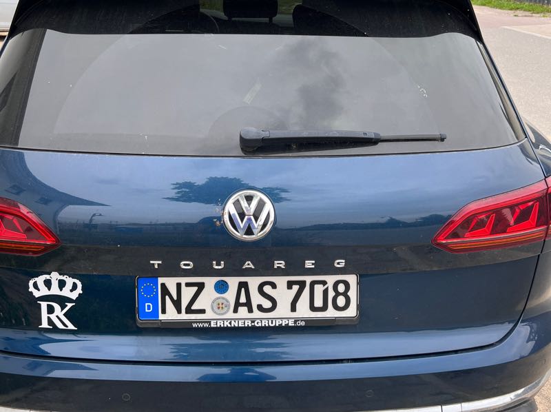 Volkswagen Touareg spotted in Neubrandenburg