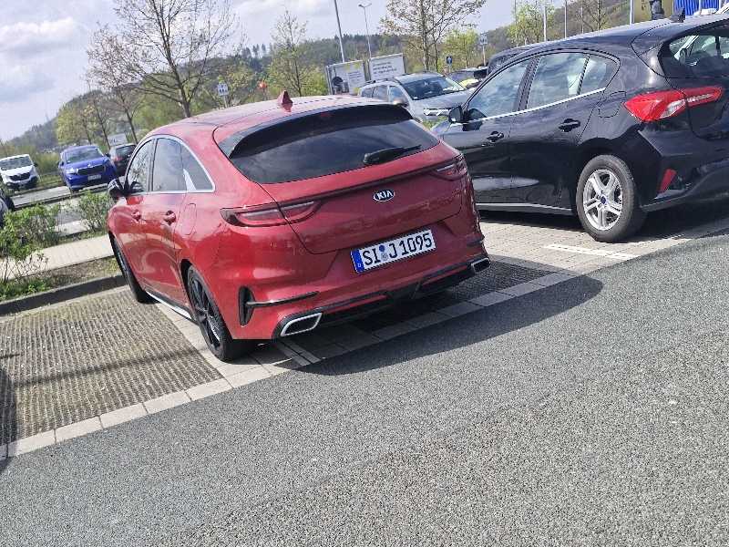 Kia Proceed spotted in Siegen