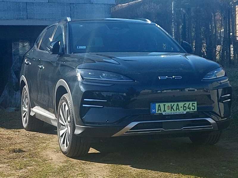 BYD Song Plus spotted in Székesfehérvár