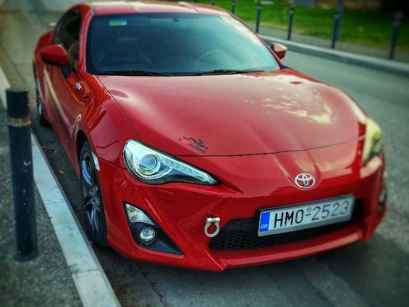 Toyota 86 spotted in Véroia