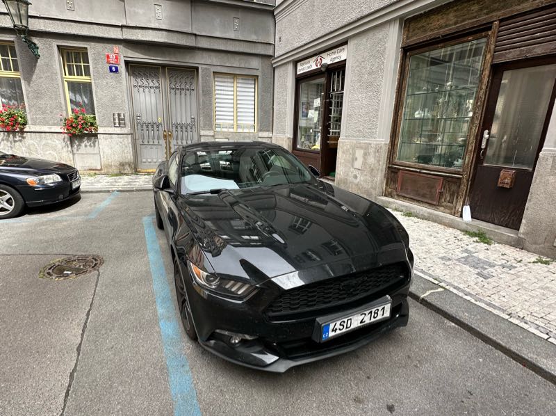 Ford Mustang (2017) spotted in Prague, Czechia