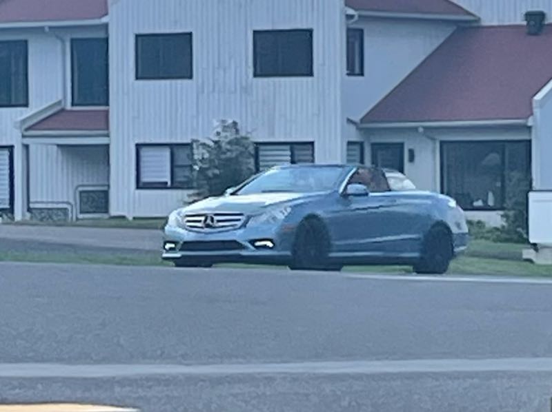 Mercedes-Benz E-Class Cabriolet spotted in Granby