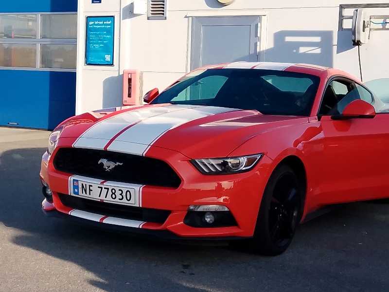 Ford Mustang spotted in Kopervik
