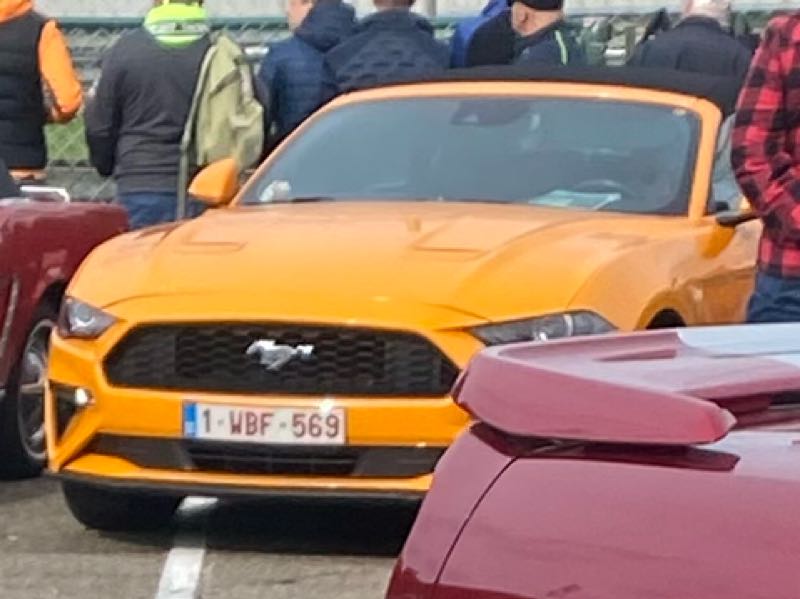 Ford Mustang (2020) spotted in Hasselt, Belgium