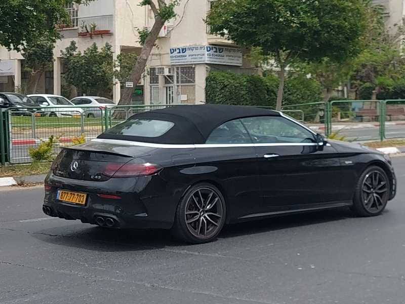 Mercedes-Benz C43 spotted in Tel Aviv