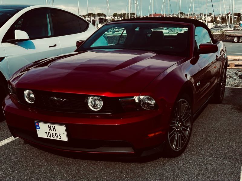 Ford Mustang GT spotted in Stavanger