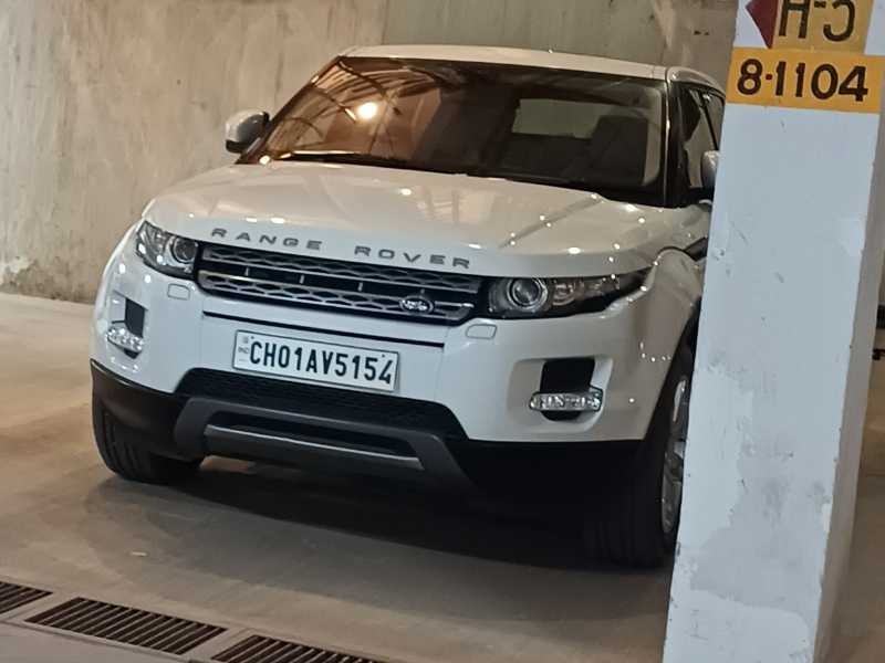 Land Rover Range Rover Evoque spotted in Chandigarh