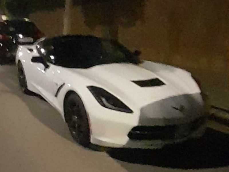 Chevrolet Corvette C7 (2019) spotted in Benidorm, Spain