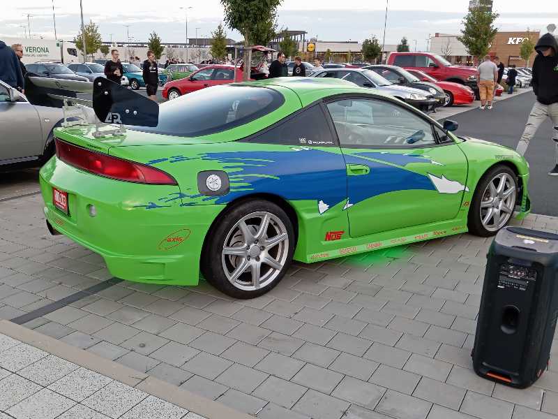 Mitsubishi Eclipse spotted in Jihlava