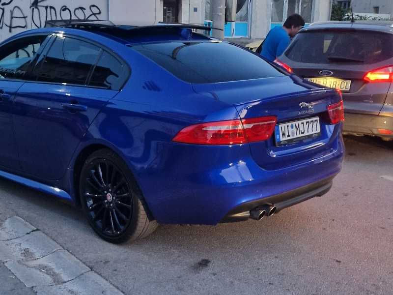 Jaguar XE spotted in Brčko