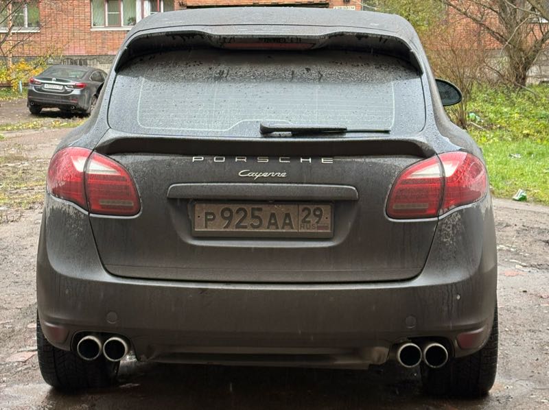Porsche Cayenne spotted in Arkhangel’sk
