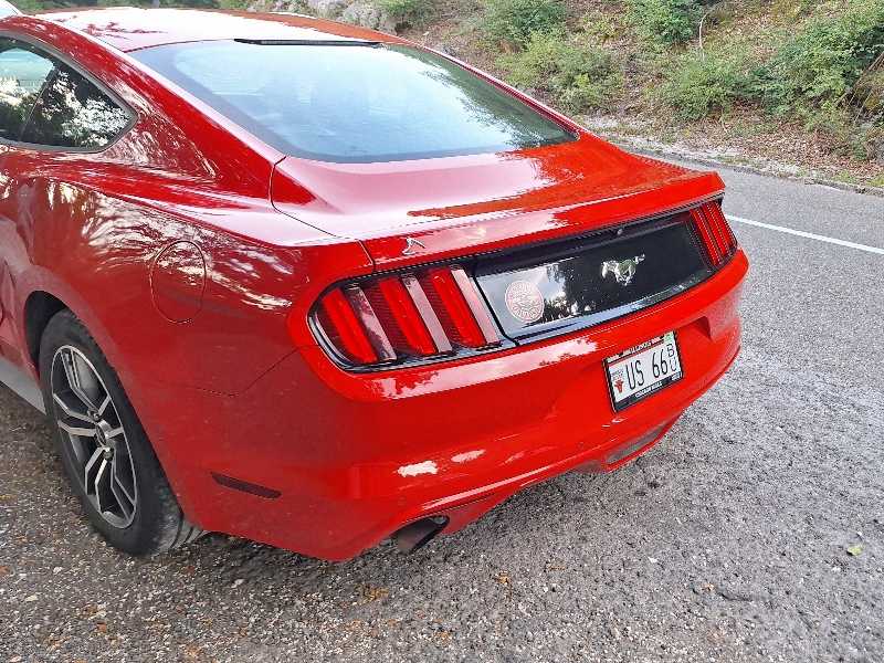 Ford Mustang spotted in Nikšić