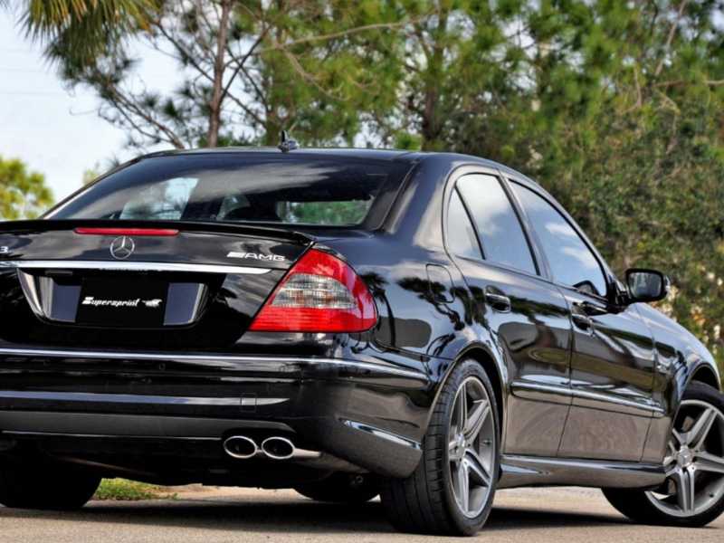 Mercedes-Benz E55 AMG spotted in London