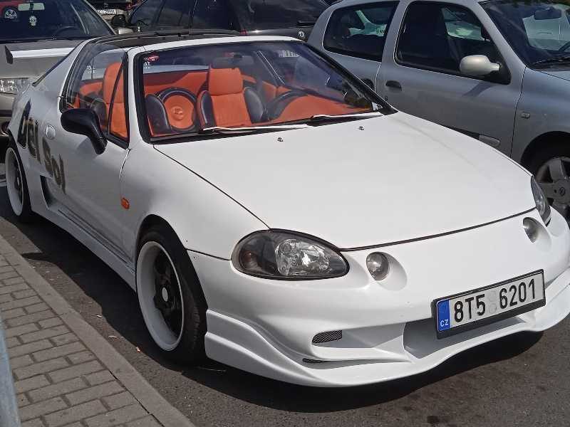 Honda CR-X spotted in Ostrava