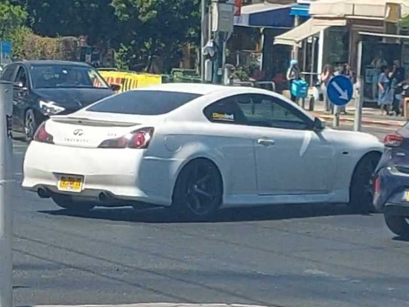 Infiniti G37 spotted in Tel Aviv