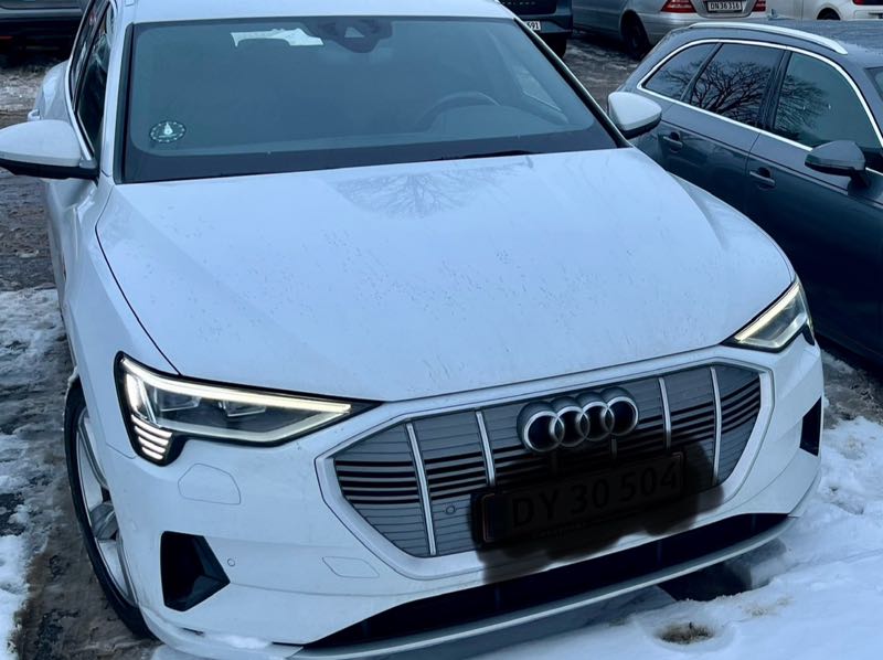 Audi e-tron spotted in Pandrup