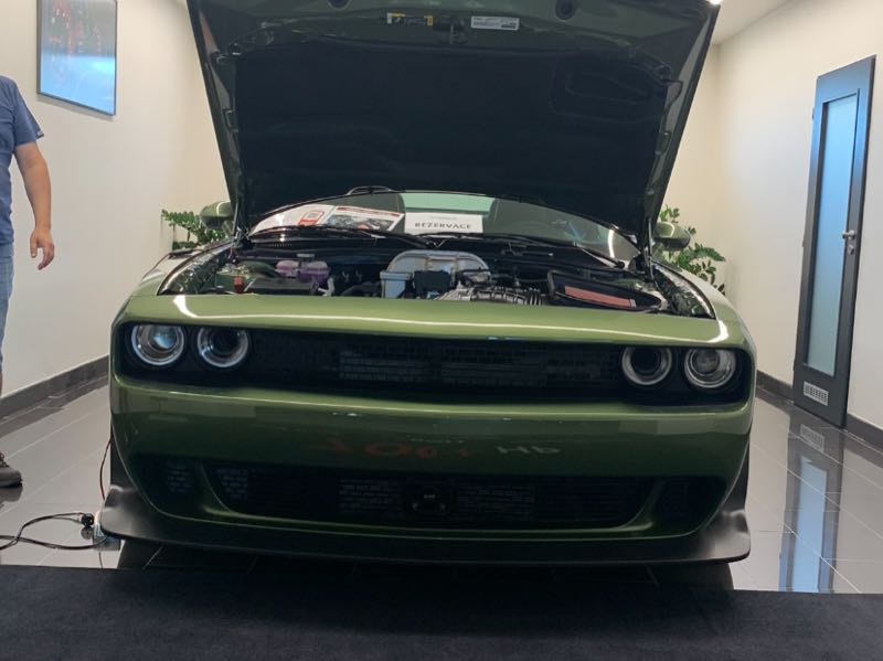 Dodge Challenger spotted in Hodonín