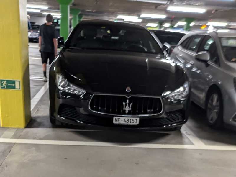 Maserati Ghibli (2019) spotted in Biel/Bienne, Switzerland