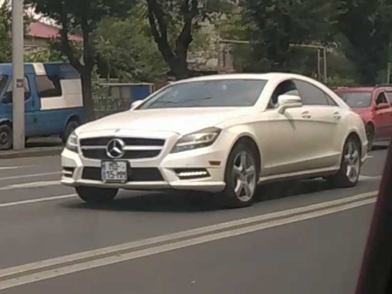 Mercedes-Benz CLS spotted in Tsovasar