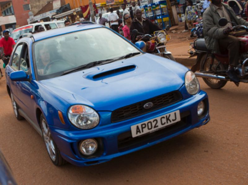 Subaru Impreza WRX spotted in Kampala