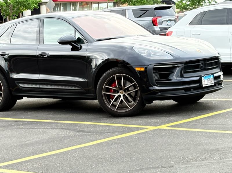 Porsche Macan spotted in Elgin
