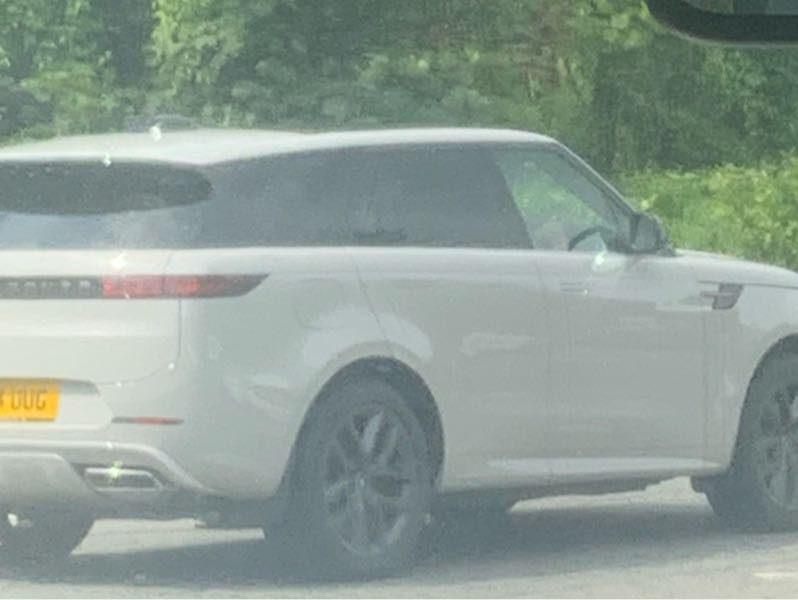 Land Rover Sport spotted in Plymouth