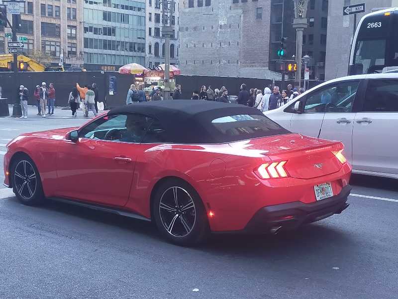 Ford Mustang (2021) spotted in New York City, United States