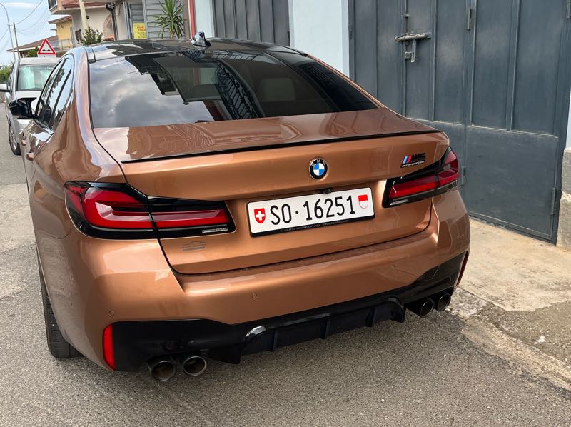 BMW M5 spotted in Cassano All'Ionio