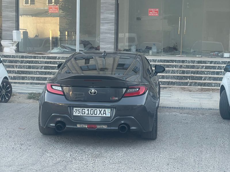 Toyota GR86 (2024) spotted in Узбекистан, Uzbekistan