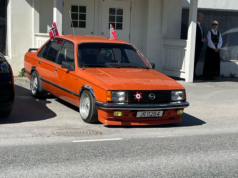 Opel Rekord E (1977) spotted in Fagernes, Norway