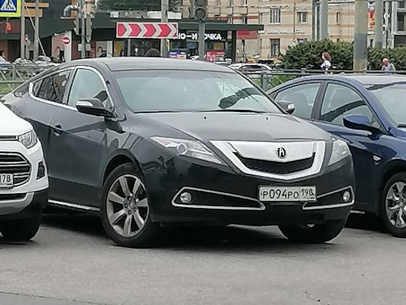 Acura ZDX spotted in Saint Petersburg