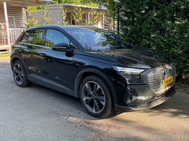 Audi Q4 e-tron spotted in Brescia