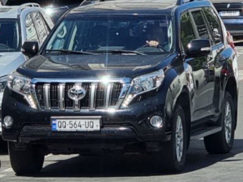Toyota Land Cruiser spotted in Tbilisi