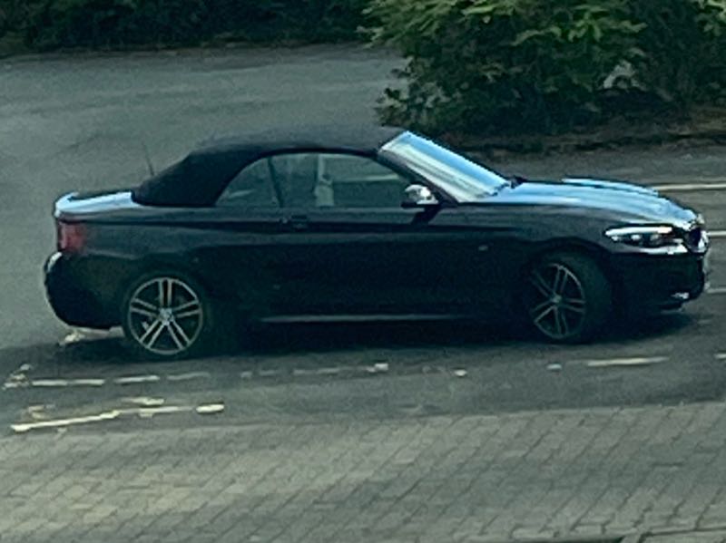 BMW 2 Series Convertible spotted in Cumbernauld