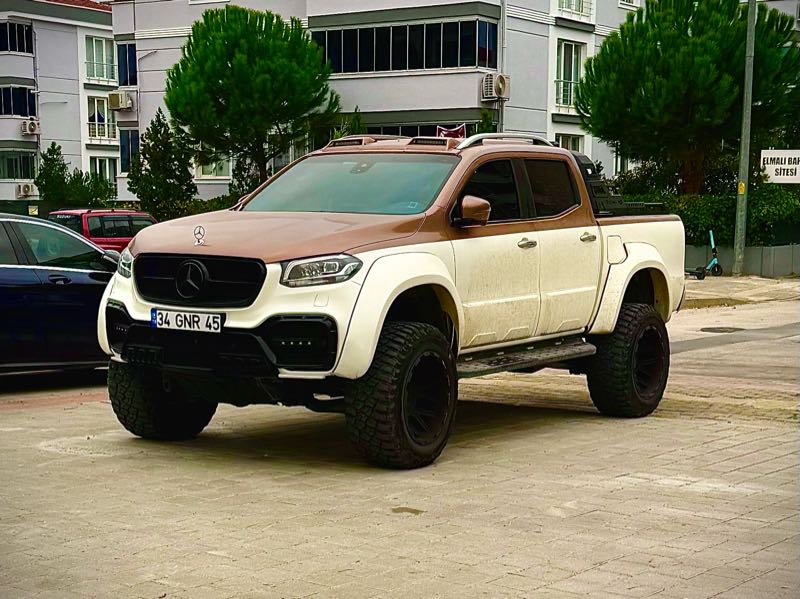 Mercedes-Benz X-Class spotted in Nilüfer