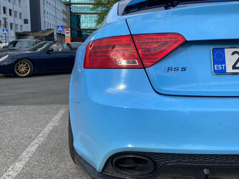 Audi RS 5 spotted in Tartu