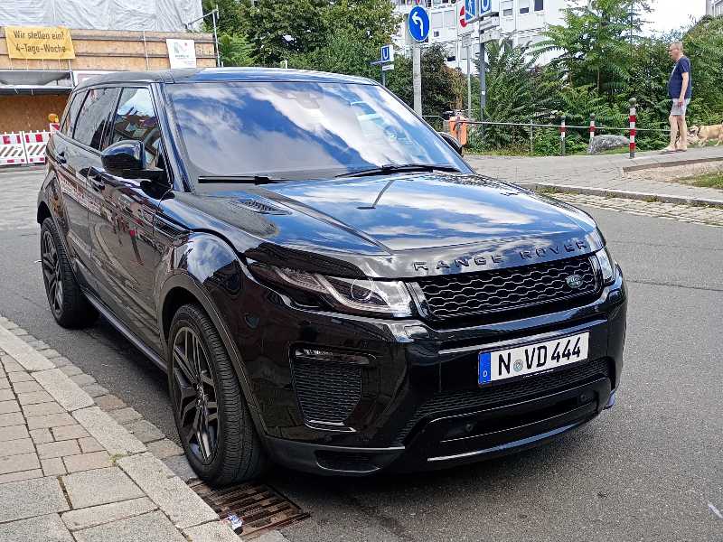 Land Rover Range Rover Evoque spotted in Nuremberg