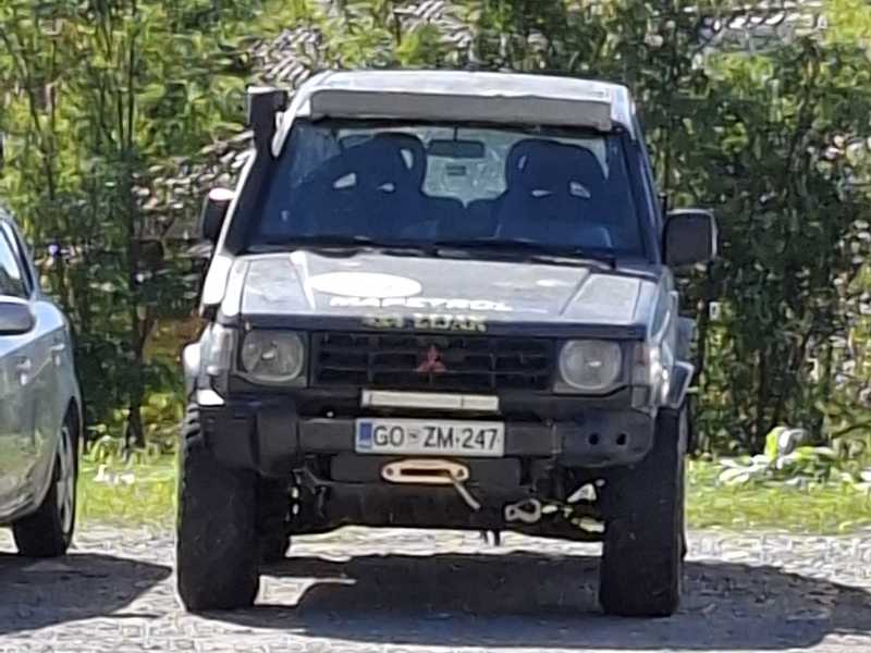 Mitsubishi Pajero spotted in Nova Gorica
