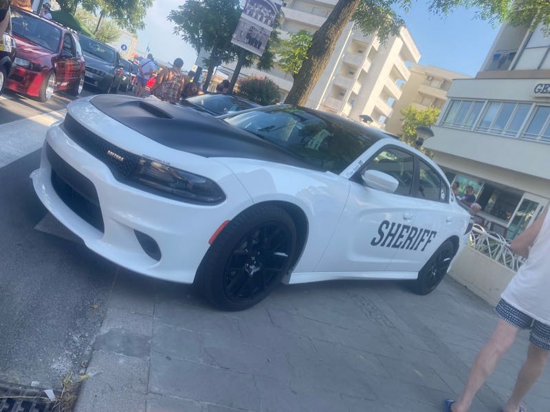 Dodge Charger (2021) spotted in Rimini, Italy