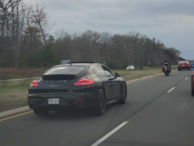 Porsche Panamera spotted in Keysville