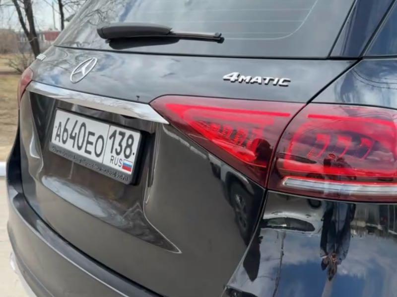Mercedes-Benz GLC 300 spotted in Irkutsk