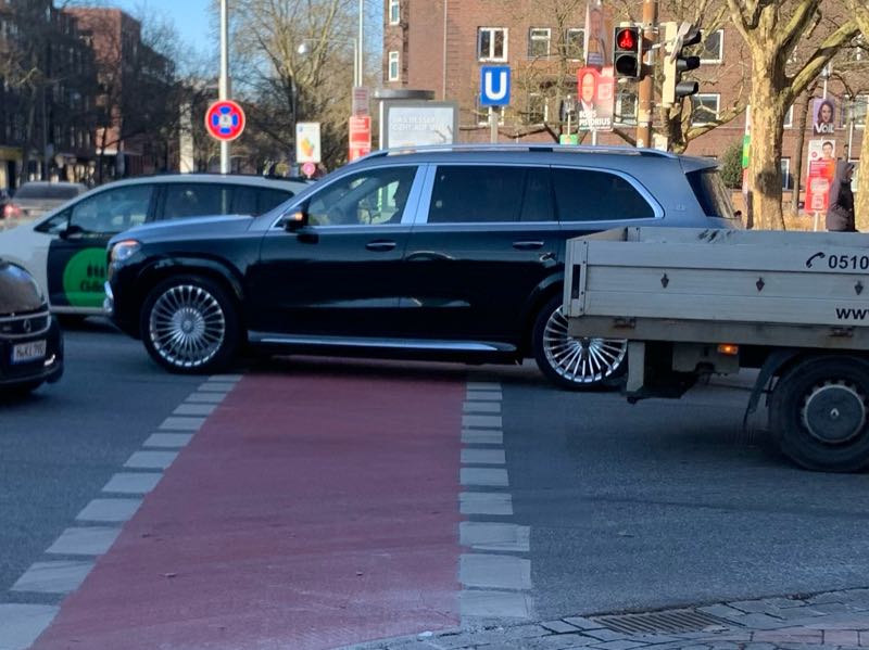 Mercedes-Benz GLS spotted in Hannover