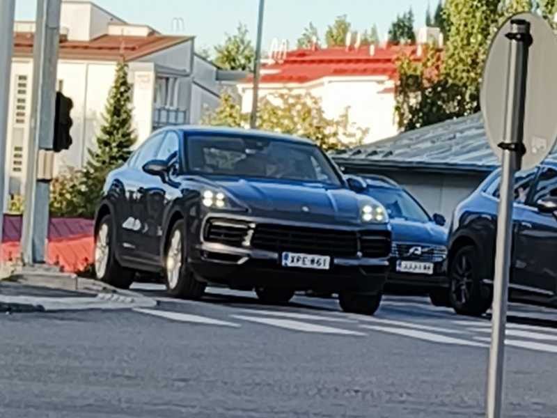 Porsche Cayenne spotted in Tampere