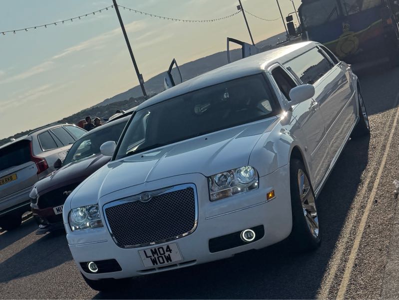 Chrysler 300C Limousine spotted in Tournai