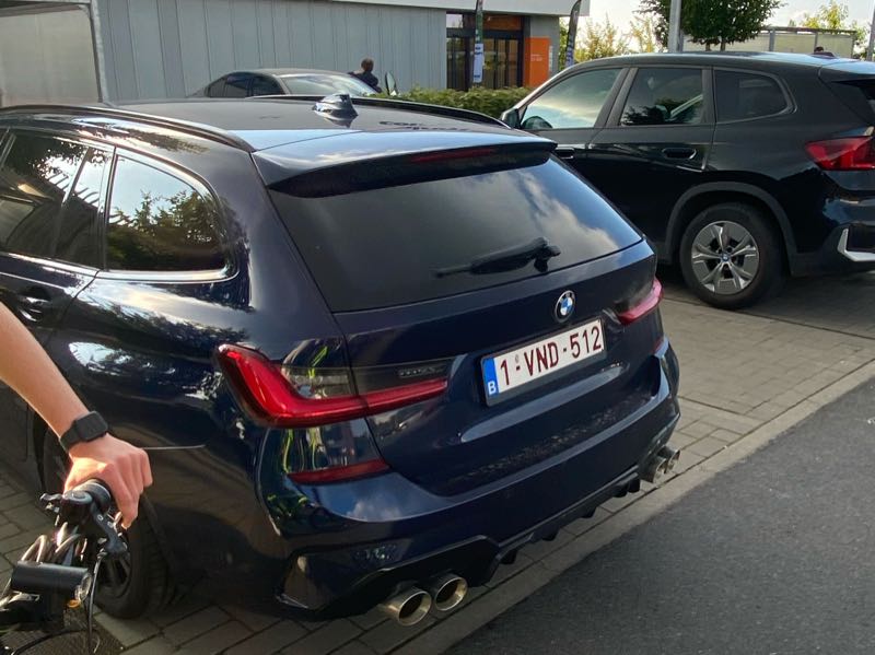 BMW M340i Touring spotted in Barbacha