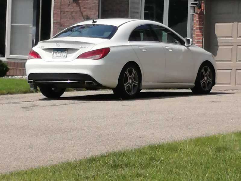 Mercedes-Benz CLA 250 spotted in Randall