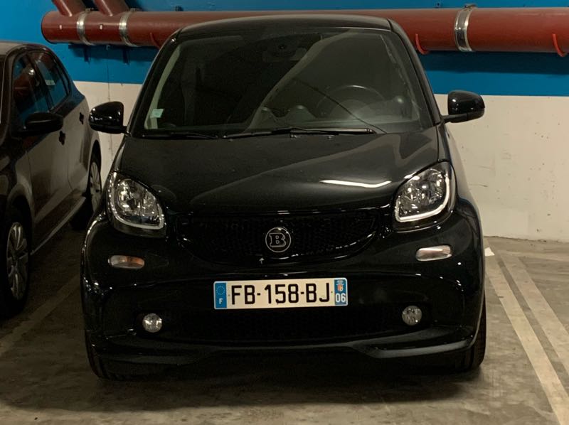 Smart Fortwo Brabus spotted in Marseille
